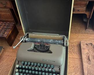 vintage typewriter