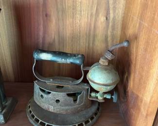 antique torch