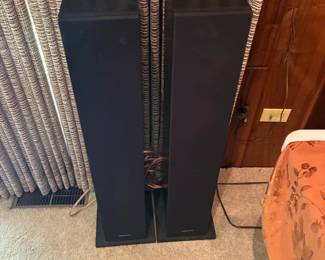 Bowers and Wilkins tower speakers