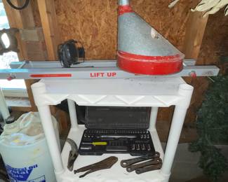Big Funnel, Socket Set, Wrenches