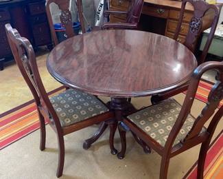 Dining Table, 4 Chairs