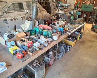 More Tools and Garage Goods! CAR IN REAR IS NOT FOR SALE