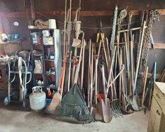 Lots and Lots of Garden Tools!