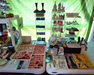 Huge Variety Here Including Snowbabies and Avon COSTUME Jewelry!