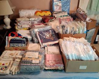 New Linens! Curtains, Blankets  etc.