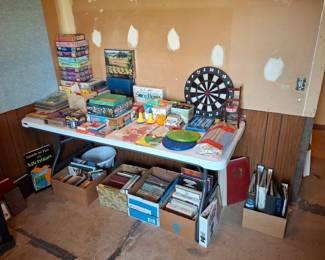 Variety of Board Games and Puzzles too!