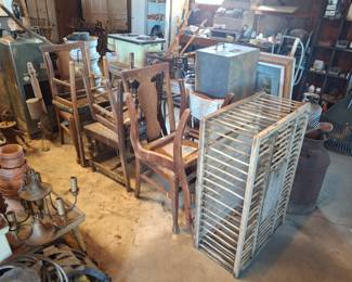 Chicken Crate and More Chairs!