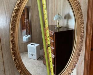 Oval mirror