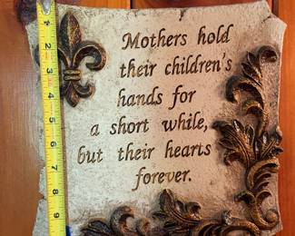 Mothers plaque