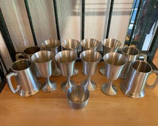 Pewter set