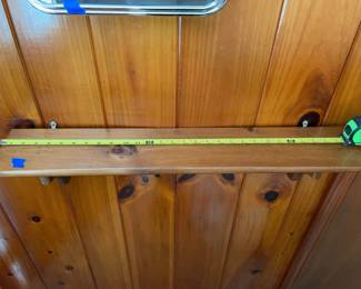 Wood shelf