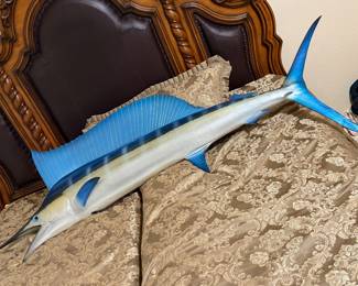 Blue Marlin Mounted fish