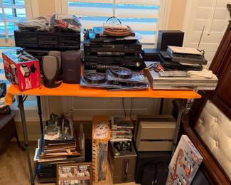 Kenmore, Sony, Denon, Panasonic, JVC, Bell & Howell, PolkAudio, & More DVD, VHS