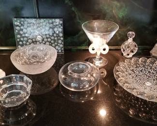 Lalique, Baccarat & Tiffany & Co.