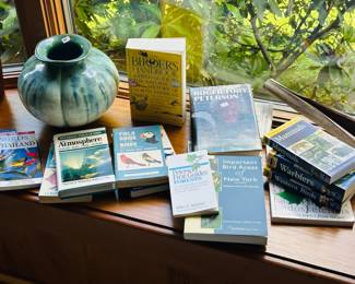 large collection of Roger Tory Peterson field guides