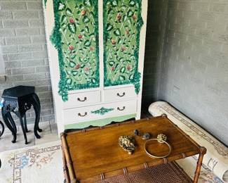 Primitive jelly cupboard (painted)