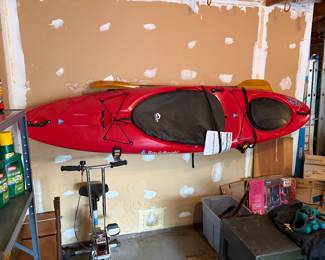 Red Liquidlogic Remix XP crossover kayak.