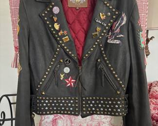 Double D Leather Jacket