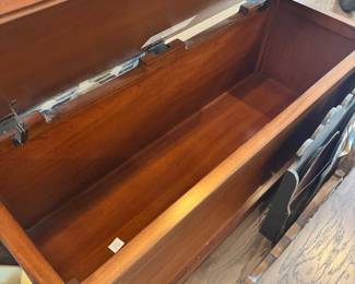 Pottery Barn blanket chest