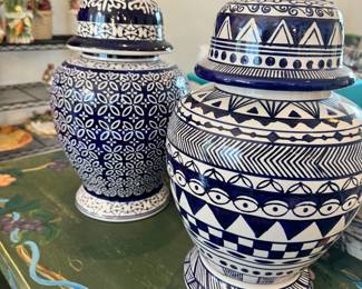 Remaining Blue and White Porcelain and china