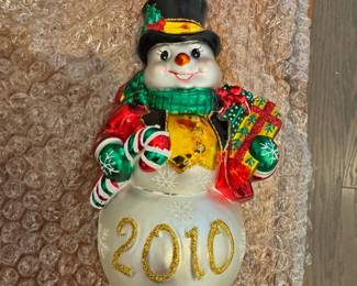 Christopher Radio Christmas Ornament
