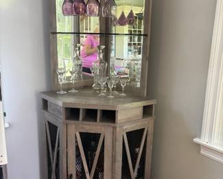 Corner Bar cabinet