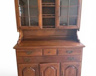 Temple Stuart Wooden China Hutch