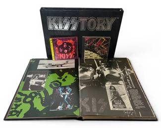 Kisstory Kiss History Coffee Table Book CDs