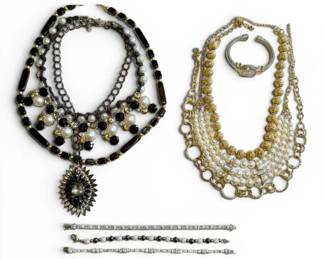 Black Gold Statement Jewelry