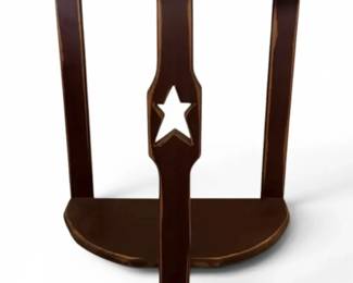 Painted Wooden Side Table