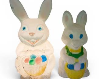 Easter Bunny Blow Molds
