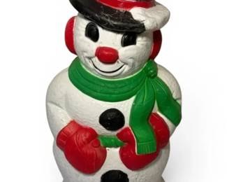 Christmas Snowman Blow Mold