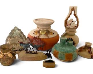 Western Themed Vases, More Decor