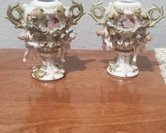 Von Schierholz Porcelain Urns - $150