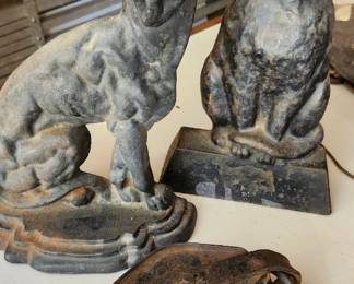 Iron door stops