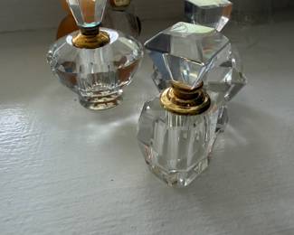 CRYSTAL PERFUME BOTTLES