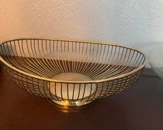 SILVER PLATE BASKET