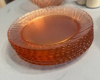 PINK DEPRESSION GLASS