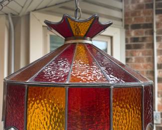 TIFFANY STYLE 1970’S LAMP