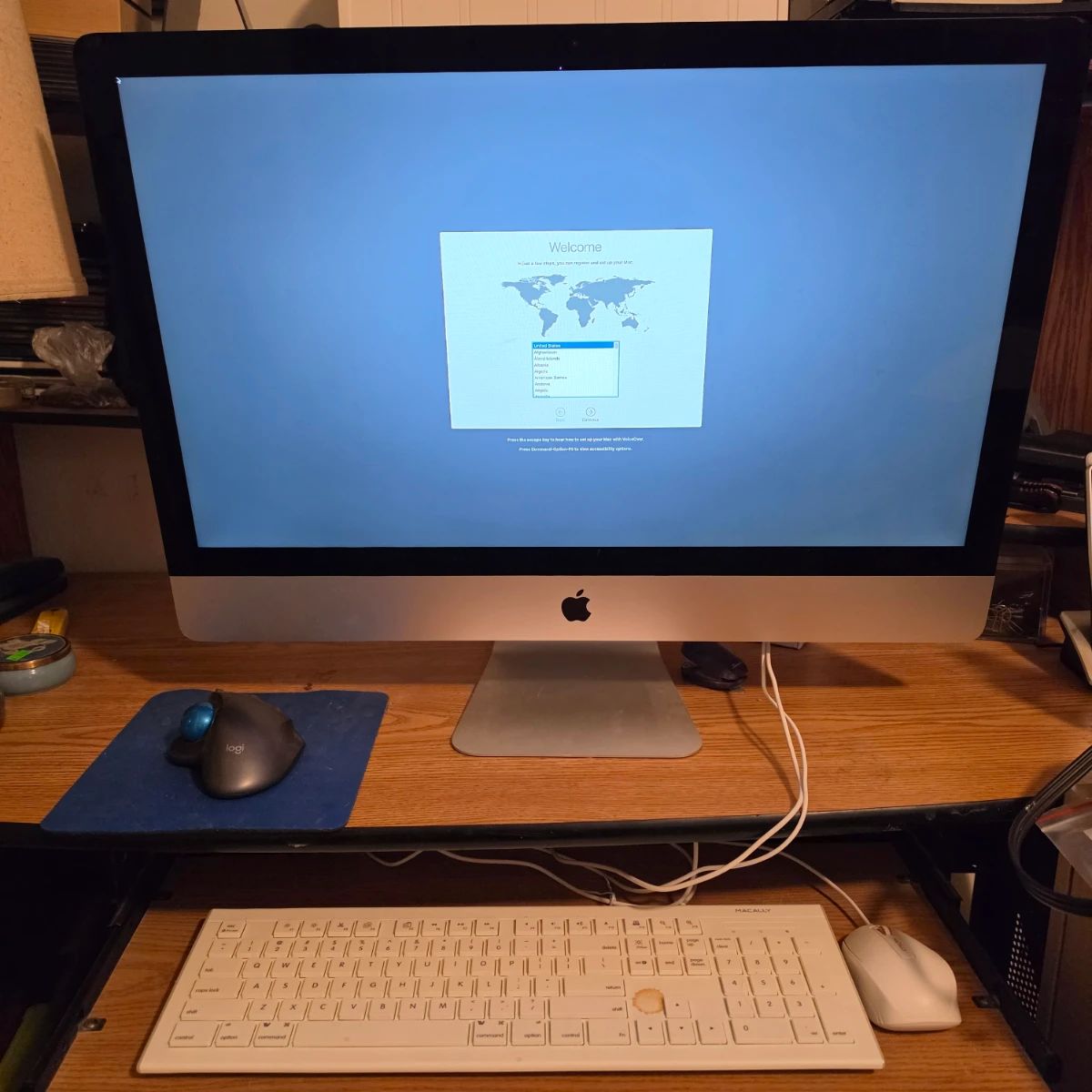 Apple iMac 27" A1419 ME089LL/A – i5 3.4GHz, 8GB RAM, 1TB HDD – Working / Factory Reset