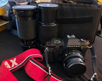 vintage bundle features a Pentax P30T 35mm film SLR camera