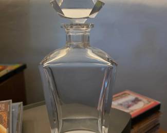 Orrefors crystal decanter