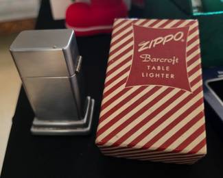 Zippo Barcroft Table Lighter with original box