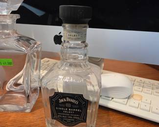 bottle of Jack Daniel's Single Barrel Select Tennessee Whiskey