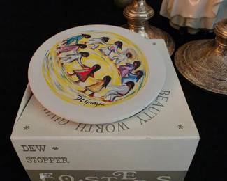 vintage Ted De Grazia "Los Ninos" sandstone coasters