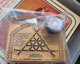 Venture Puzzles & Games "Original Triangle Solitaire"
