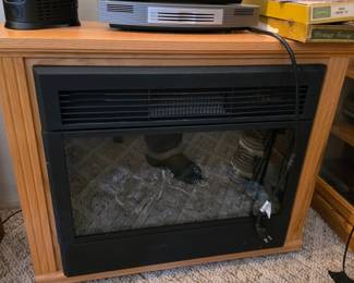 Heat Surge portable electric fireplace