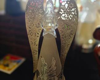 Collections Etc. lighted angel figurine