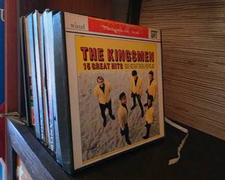 reel-to-reel tape release of The Kingsmen: 15 Great Hits on the Wand Records labe