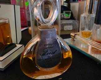 vintage bottle of First by Van Cleef & Arpels parfum